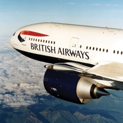 BA plane