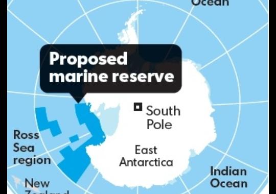 Proposed Ross Sea marine protected area